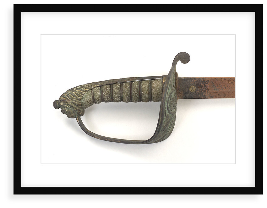 Solid half-basket hilted sword by Grindlay & Company
