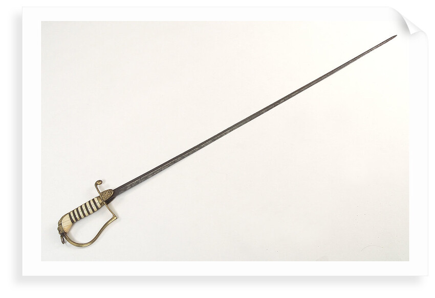 Stirrup hilted dress sword by unknown