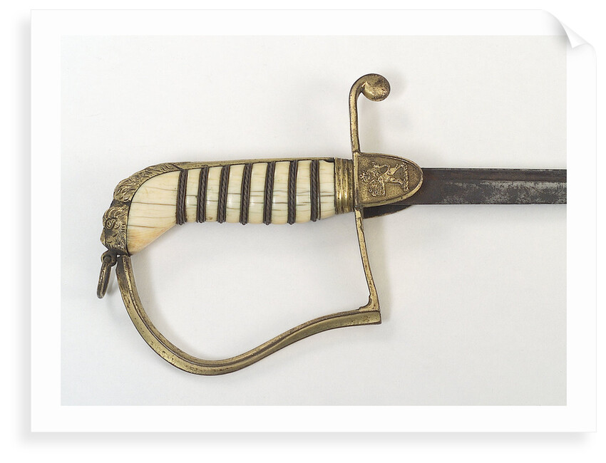 Stirrup hilted dress sword by unknown