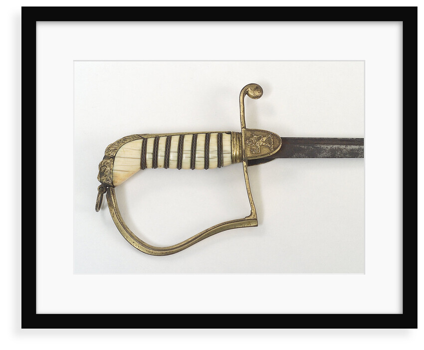 Stirrup hilted dress sword by unknown