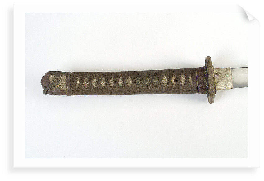 Hilt of tachi (sword) by Noshu Kanetoshi