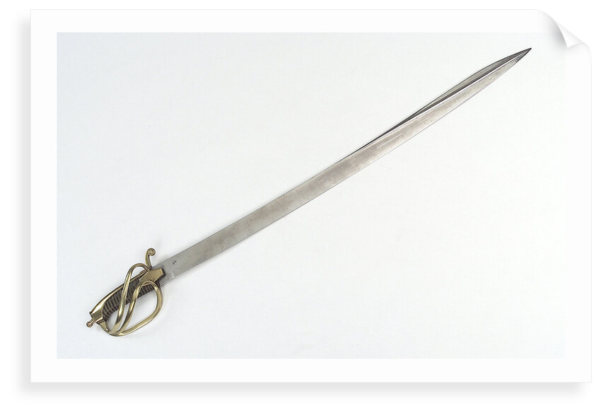 Russian S-bar hilted sword by unknown