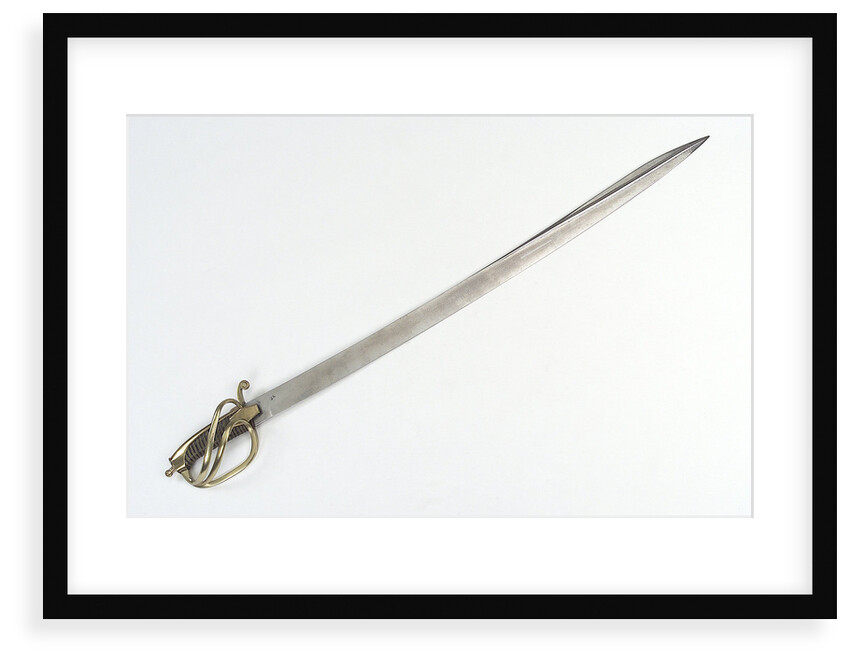 Russian S-bar hilted sword by unknown