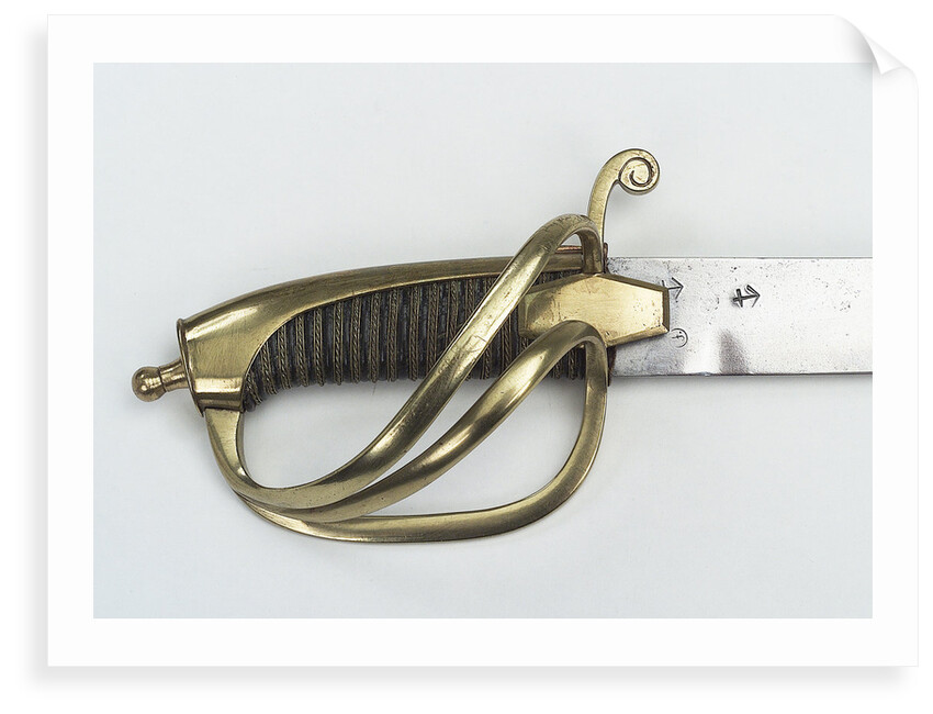 Russian S-bar hilted sword by unknown