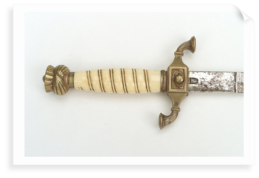 Turkish dirk by unknown