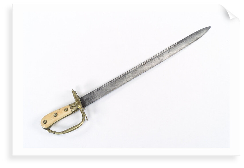 Hunting sword by Unknown
