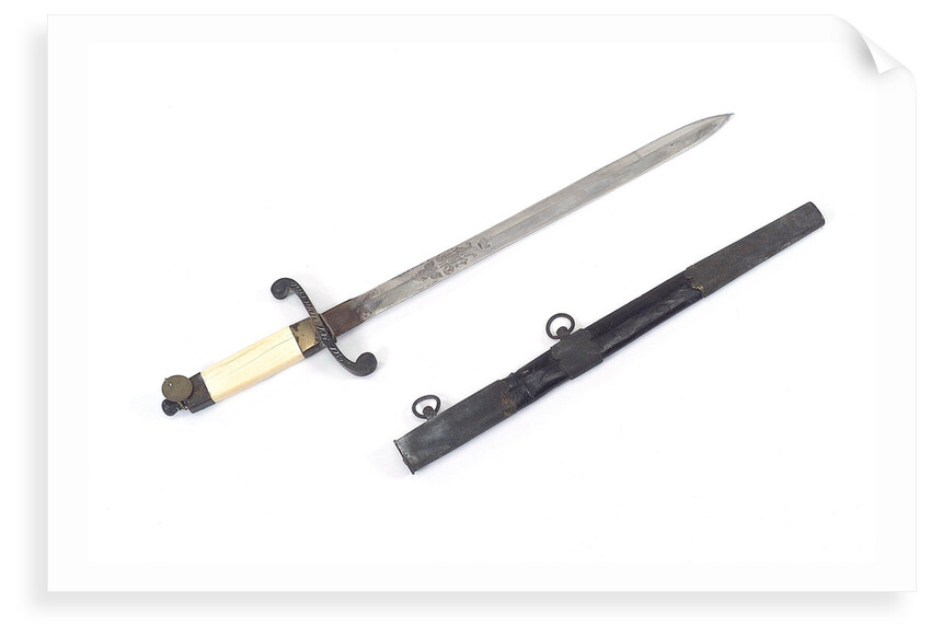 Russian dirk by unknown