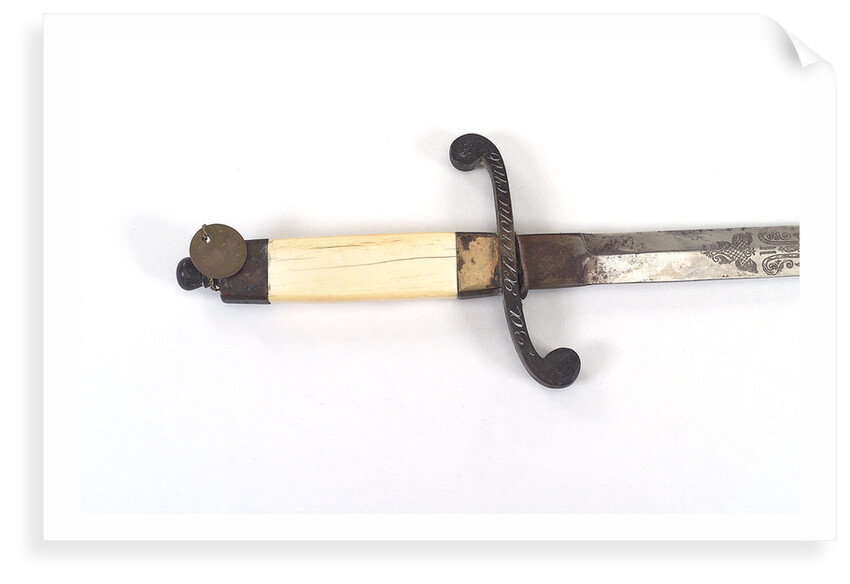Russian dirk by unknown