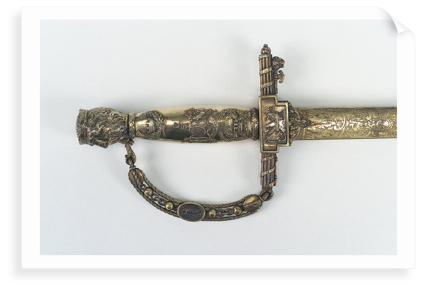 Presentation sword by unknown