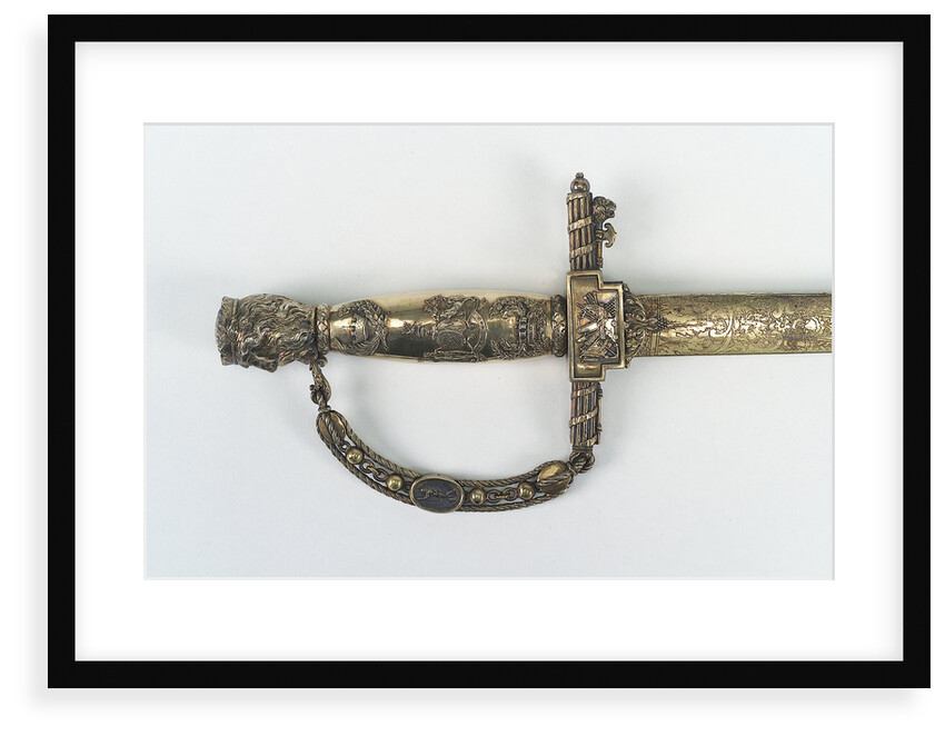 Presentation sword by unknown