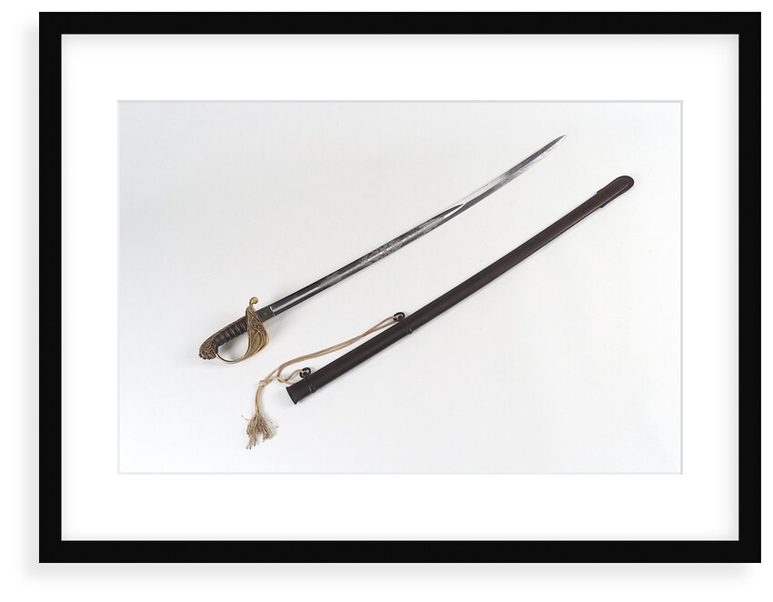 Solid half-basket hilted sword by Henry Wilkinson