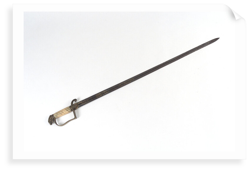 Naval officer's sword by unknown