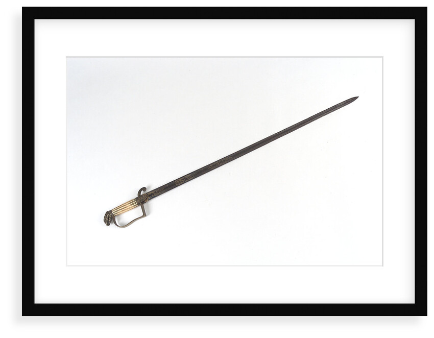 Naval officer's sword by unknown