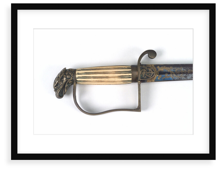 Naval officer's sword by Unknown