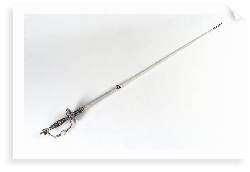 Presentation small-sword which belonged to Rear-Admiral John Macbride (d.1800) by James Morisset