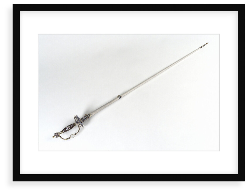 Presentation small-sword which belonged to Rear-Admiral John Macbride (d.1800) by James Morisset