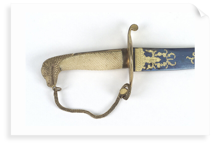 Curved bladed dirk by unknown