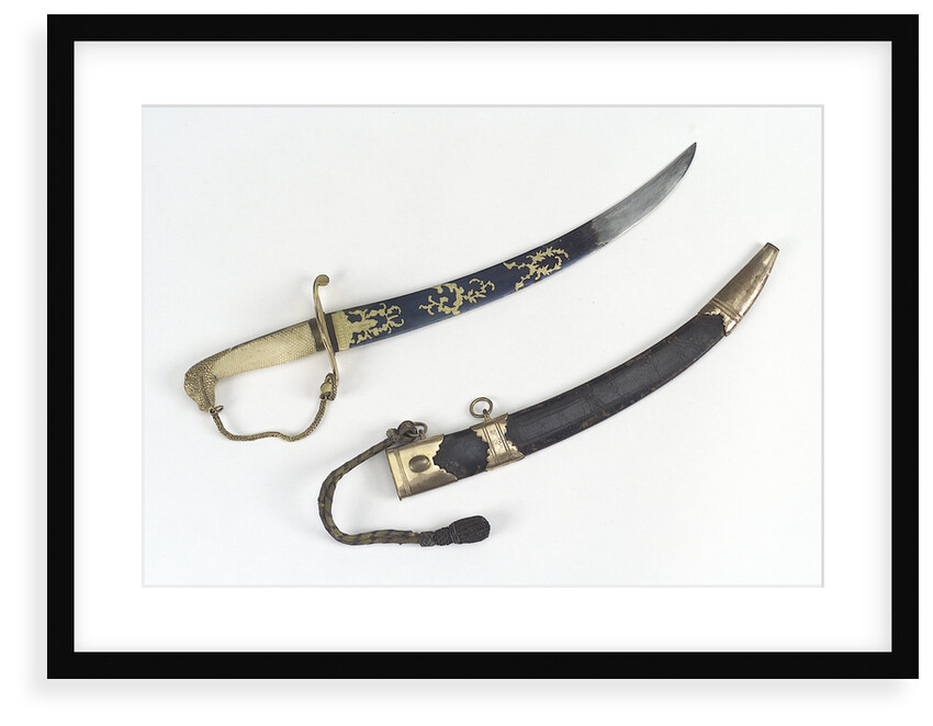 Curved bladed dirk by unknown