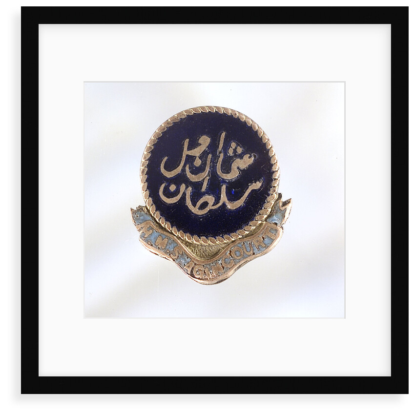 Miniature crest by unknown