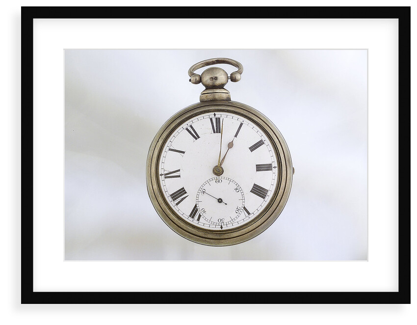 Pocket watch in silver pair case by Richard Story