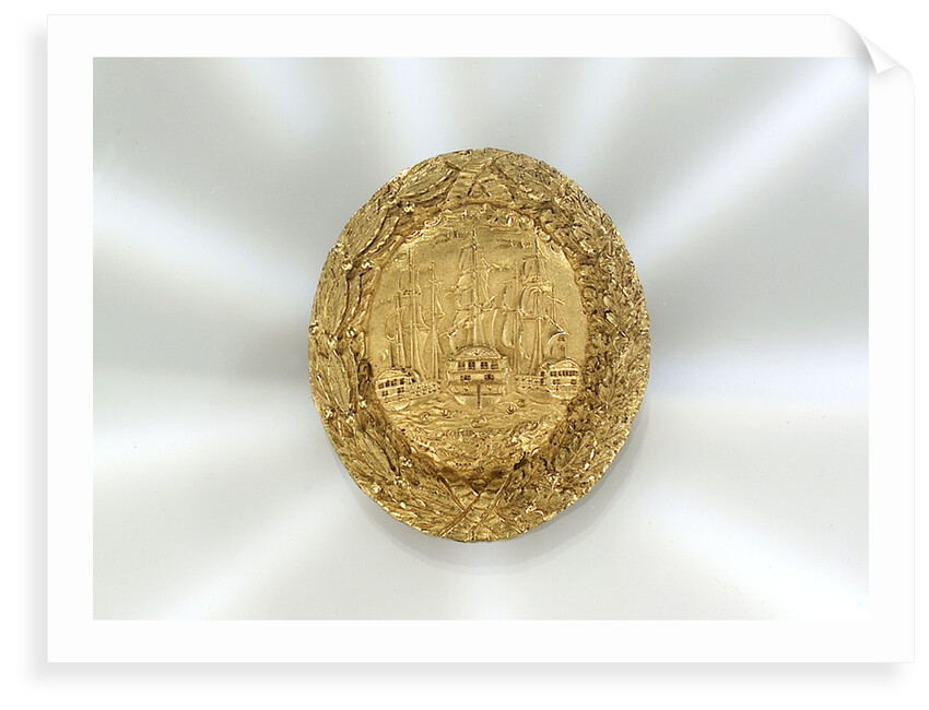 Gilt metal buckle by Unknown