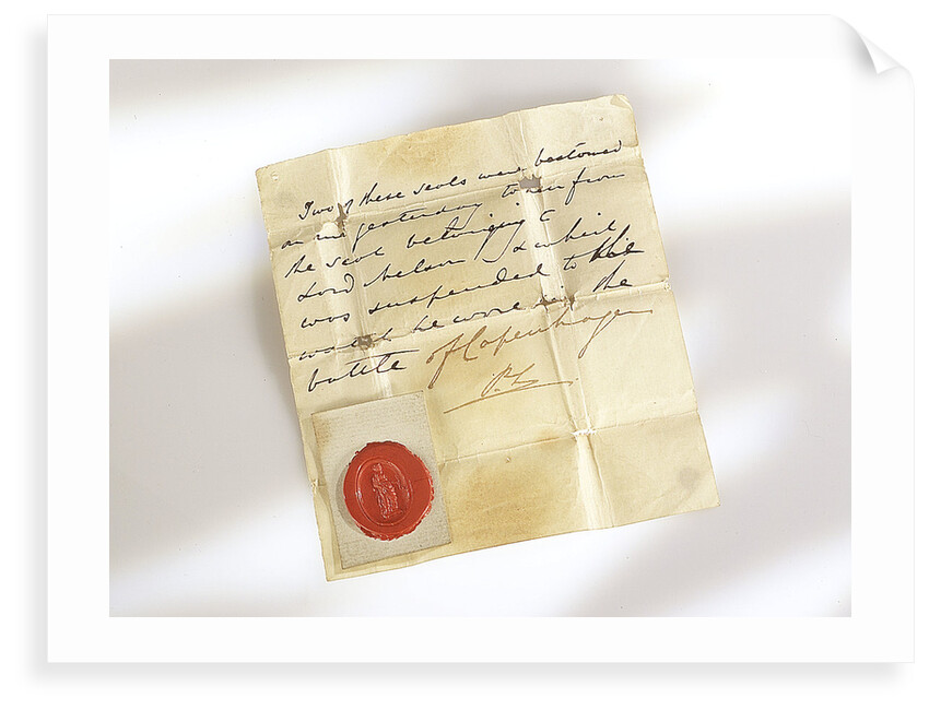 Seal impression by unknown
