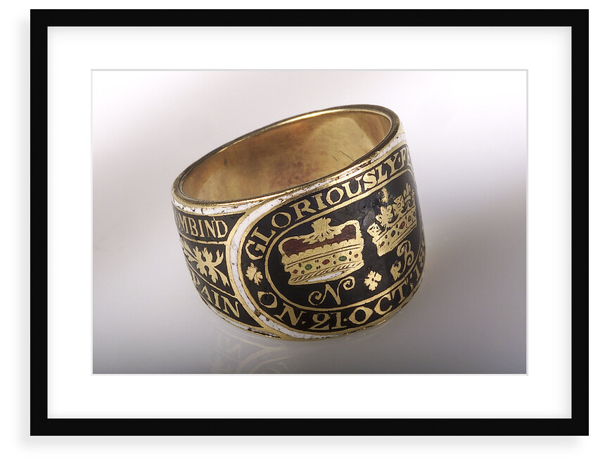 Mourning ring by John Salter