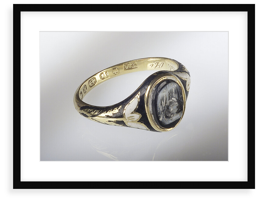 Gold ring by A.T.