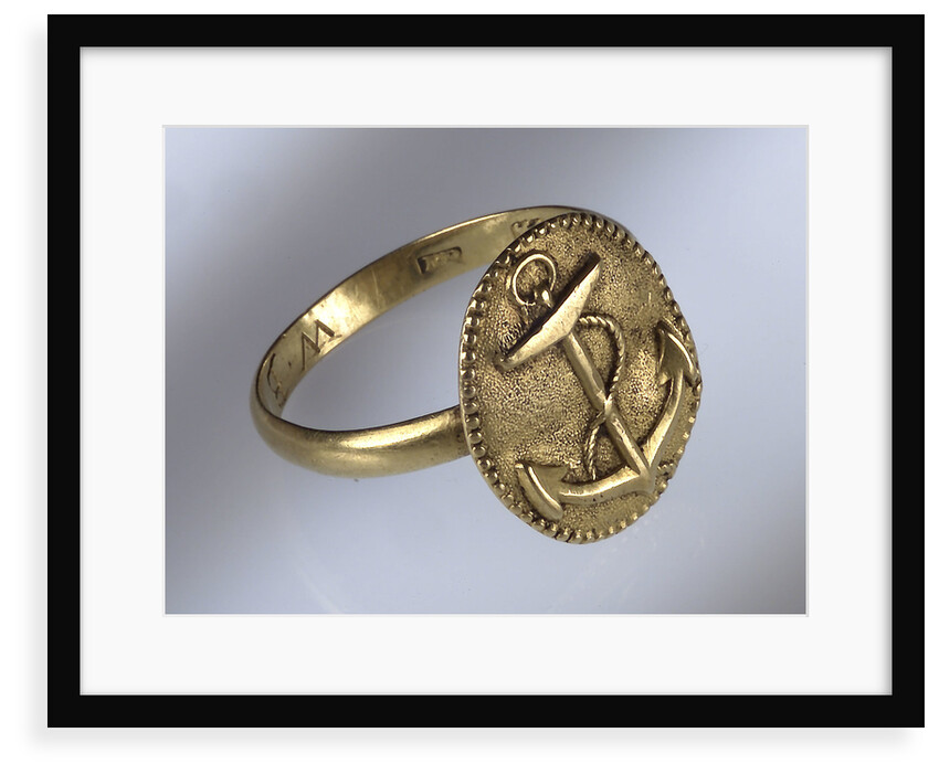 Gold ring by Unknown