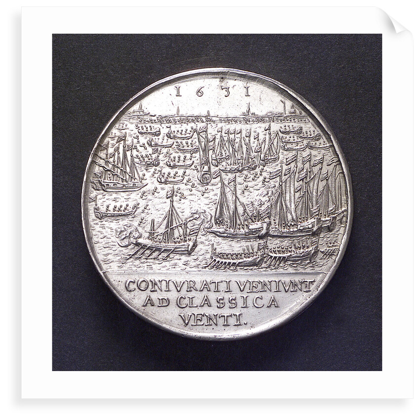 Medal commemorating the Spanish fleet captured at the Slaak, 1631; reverse by A. Verbeeck