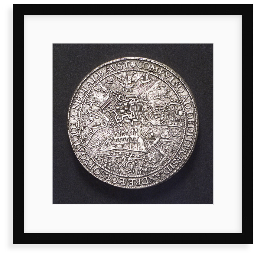 Medal commemorating the Battle of Nieuport, 1600; obverse by Unknown