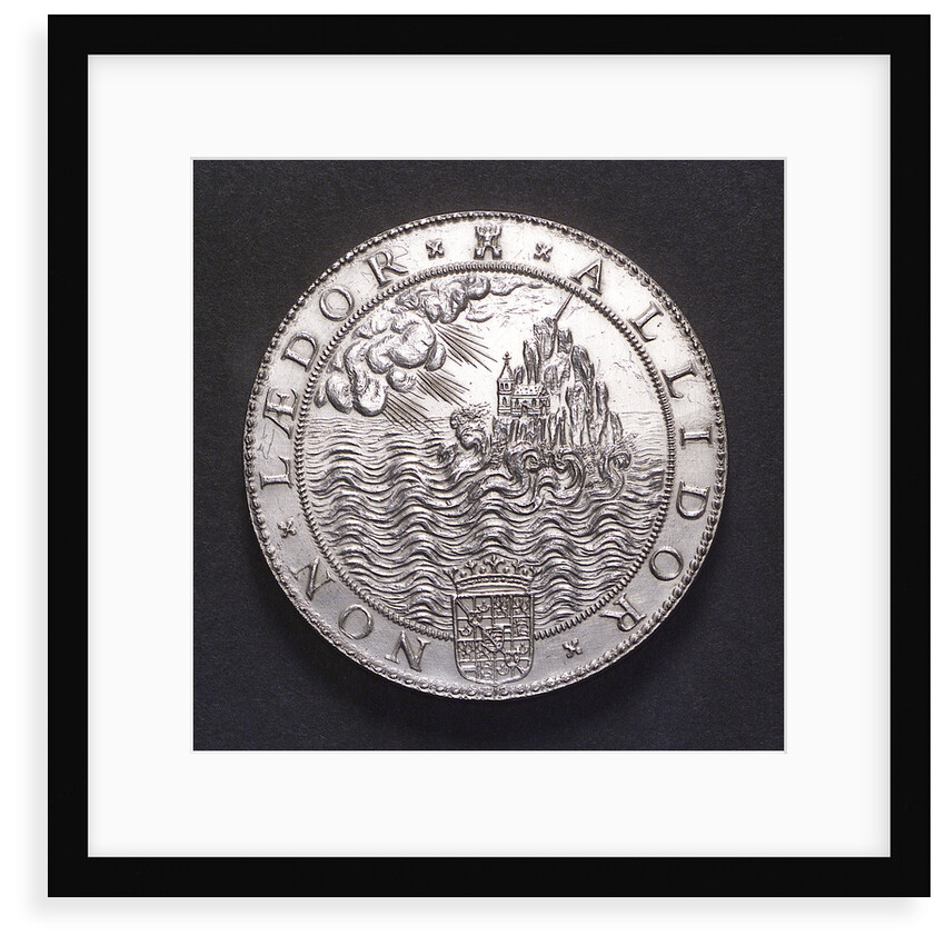 Medal commemorating the defeat of the Spanish Armada, 1588; reverse by Gerard van Bylaer