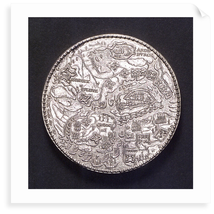 Medal commemorating the defence of Sluys and Ostend, 1603; obverse by unknown