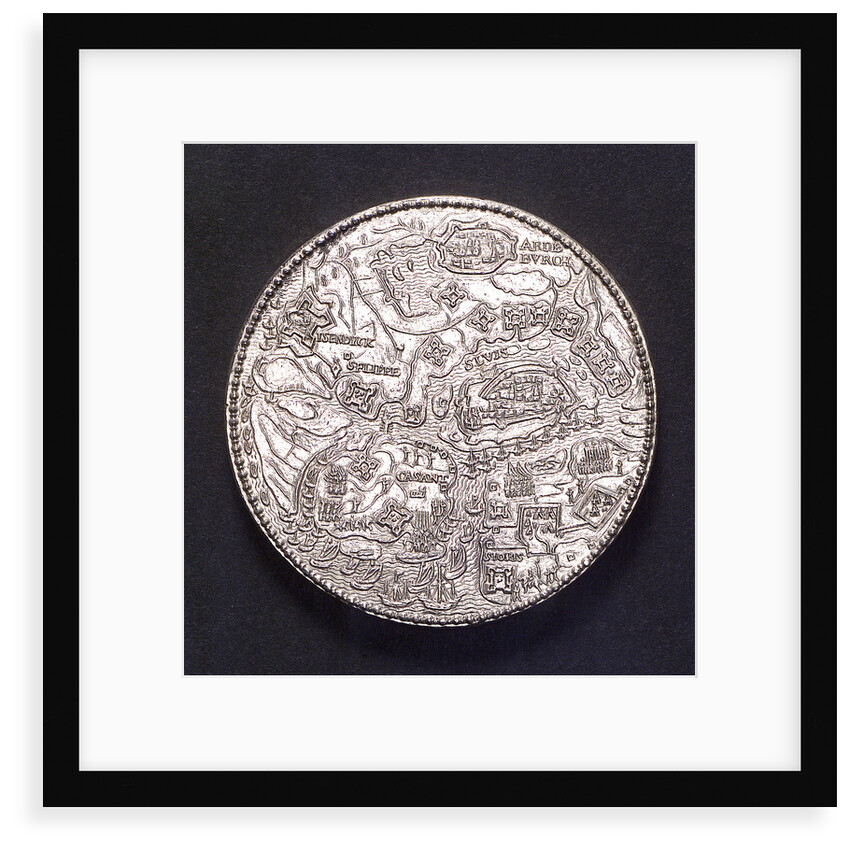 Medal commemorating the defence of Sluys and Ostend, 1603; obverse by unknown