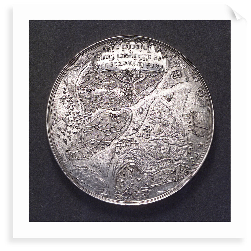 Medal commemorating the Spanish fleet captured at the Slaak, 1631; obverse by J. Looff