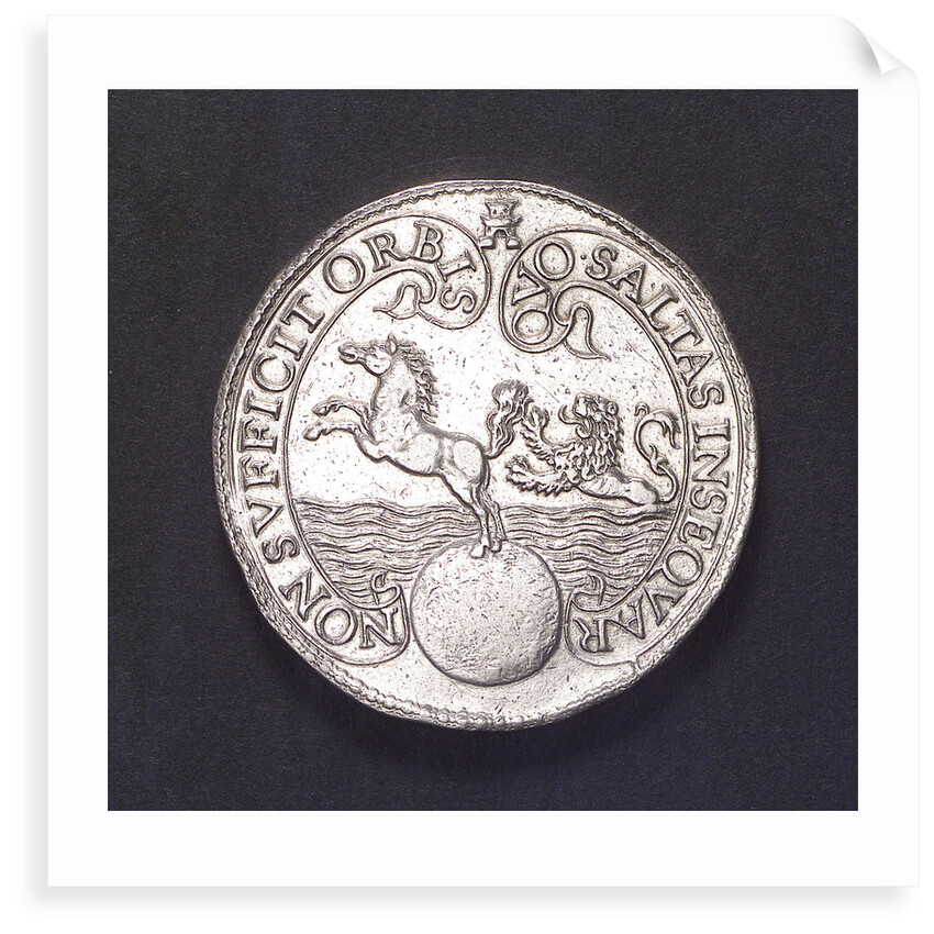 Medal commemorating the capture of the Spanish galleon 'St Jacob' off St Helena; obverse by unknown