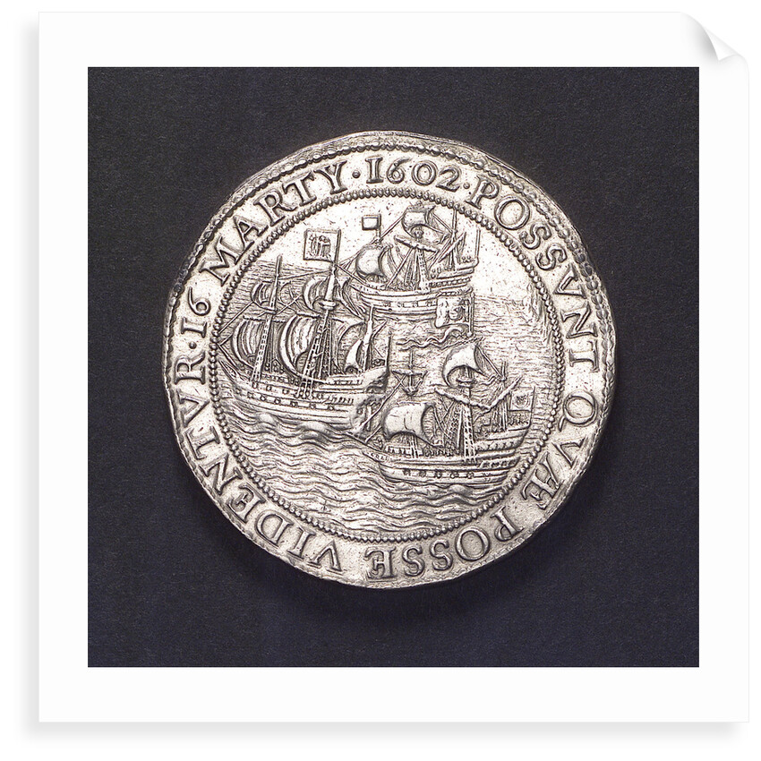 Medal commemorating the capture of the Spanish galleon 'St Jacob' off St Helena; reverse by unknown