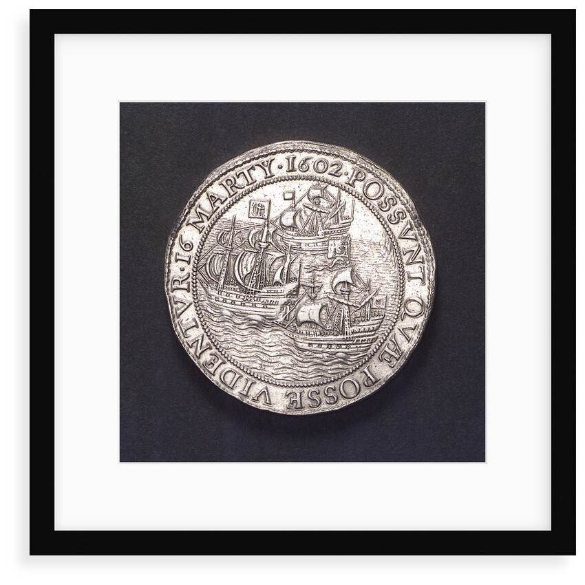 Medal commemorating the capture of the Spanish galleon 'St Jacob' off St Helena; reverse by unknown