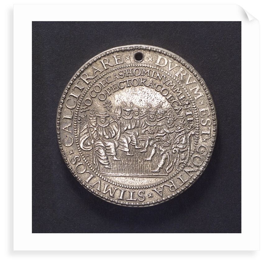 Medal commemorating the defeat of the Spanish Armada, 1588; obverse by unknown