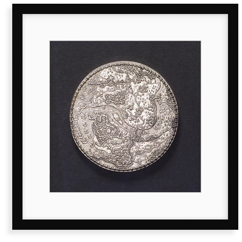 Medal commemorating the recapture of Gertruidenberg, 1593; obverse by unknown