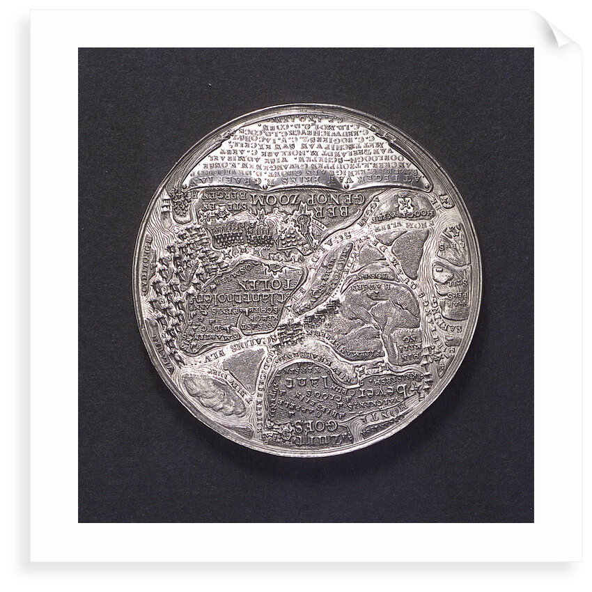 Medal commemorating the Spanish fleet captured at the Slaak, 1631; obverse by J. Looff