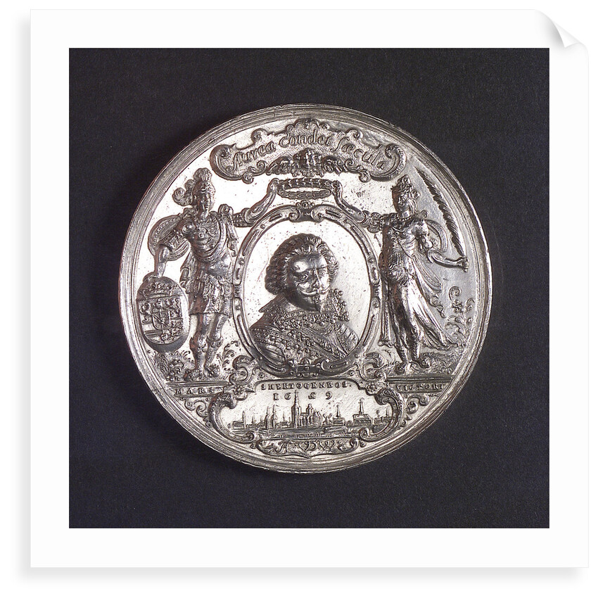 Medal commemorating the capture of the Spanish silver fleet off Matanzas, 1628; obverse by A. van der Wilge