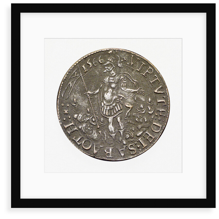Counter commemorating Malta delivered from the Turks; obverse by unknown