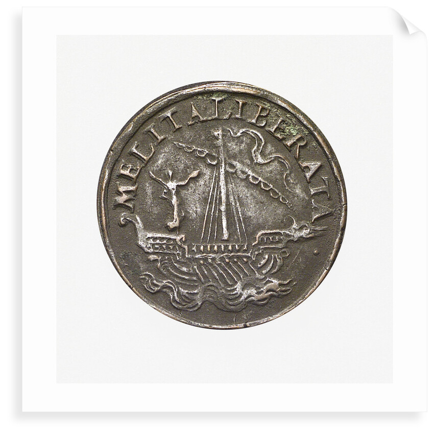 Counter commemorating Malta delivered from the Turks; reverse by unknown