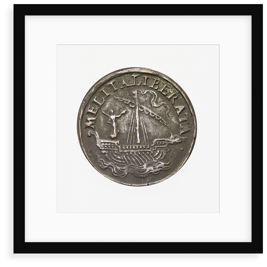 Counter commemorating Malta delivered from the Turks; reverse by unknown