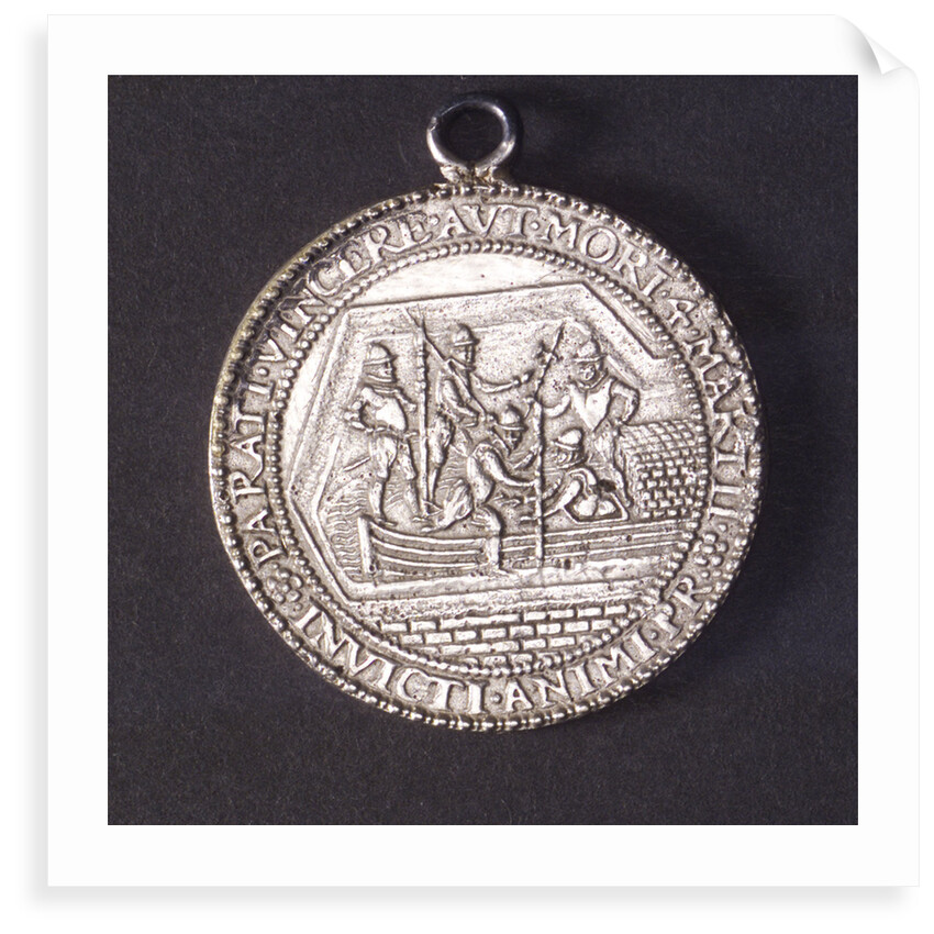 Counter commemorating the capture of Breda, 1590; obverse by unknown