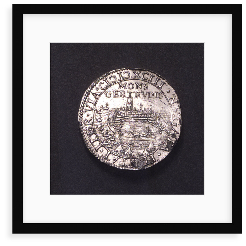Counter commemorating the capture of Gertruidenberg, 1593; obverse by unknown
