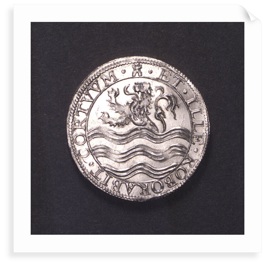 Counter commemorating Admiral de Villar's assassination, 1595; reverse by unknown