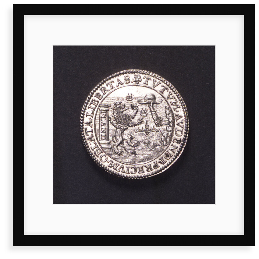 Counter commemorating the Battle of Nieuport, 1600; reverse by unknown