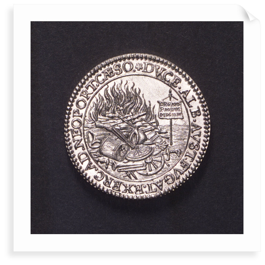 Counter commemorating the Battle of Nieuport, 1600; reverse by Unknown